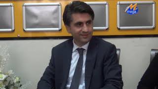 Kaymakam Aydın Gazeteci Dostlarıyla Vedalaştı