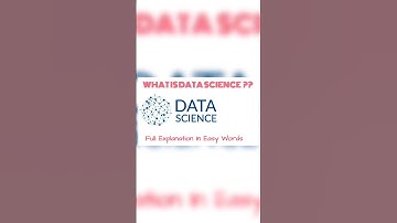 what is data science?? Full explanation in easy words #datascience #dataanalytics #subscribe #likes