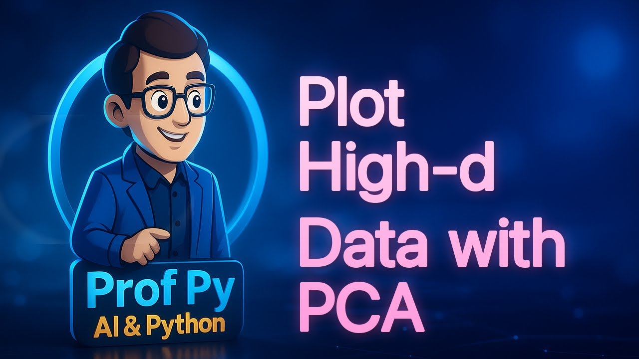 PCA for ML: Visualize High-D Data in Python - YouTube