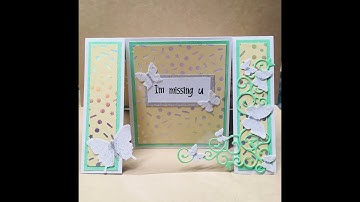 Making a Card The Swinging Spanner Panel Card by #SamCalcottUK