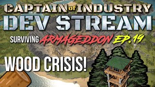 Captain of Industry dev stream #19: Out of wood, no construction parts. Lets fix that.
Join Captain Marek playing on the hardest settings while talking about Captain of Industry development and answering questions from the community. Captain of Industry dev stream #19: Out of wood, no construction parts. Lets fix that.