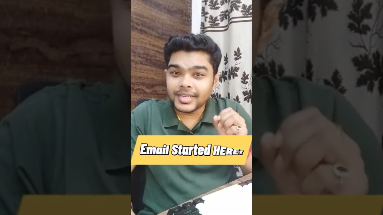 The First Email Ever Sent in 1971!