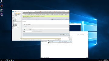 Carga de archivo sql en PHPMyAdmin