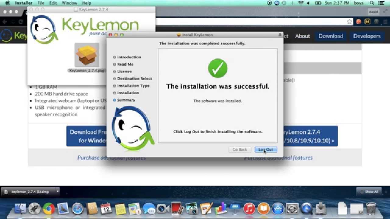 mac facial recognition - YouTube