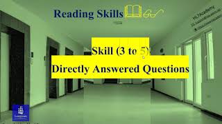 Reading Skills 5 (No 1) - TOEFL Skills مهارة القراءة (5) التوفل