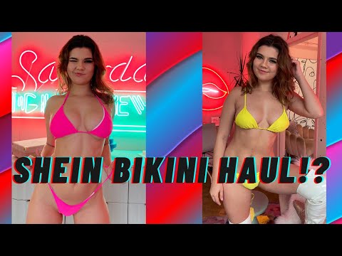 Dare's Bikini haul by Shein!