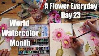 Day 23 WWM Hollyhock Flower with Kylie and Mom! screenshot 5