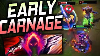 This is how you take over a game as KhaZix.