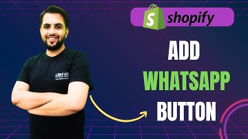 How To Add WhatsApp Button On Shopify 2024| Tutorial For Beginners in Urdu/Hindi
