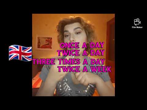 How often?  frequency adverbs რამდენად ხშირად