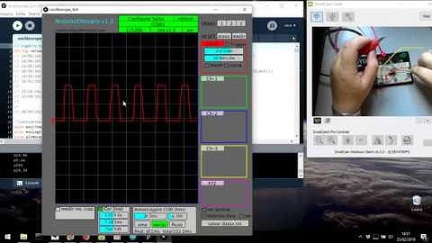 Teste do Arduino Osciloscópio