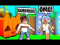 I Surprise Cammy w/ Her Dream Pet! A HUGE PUMPKIN CAT! Roblox Pet Simulator X!