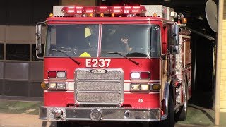 LAFD Engine 237 Responding
