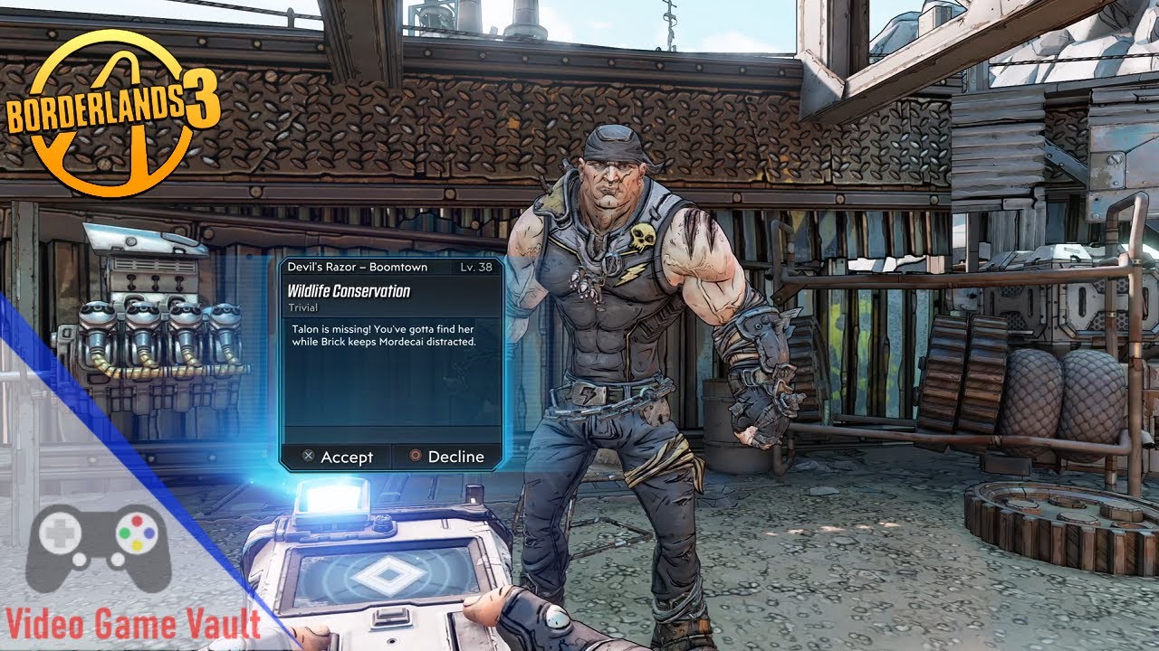 Borderlands 3 - Wildlife Conservation - Side Mission { PS4 Pro - 1080HD - No Commentary }