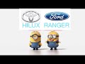 HiLux Vs Ranger Minions Style