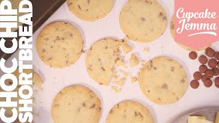 Choc Chip Shortbread Recipe  Simple, Quick, Mindful & Delicious | Cupcake Jemma