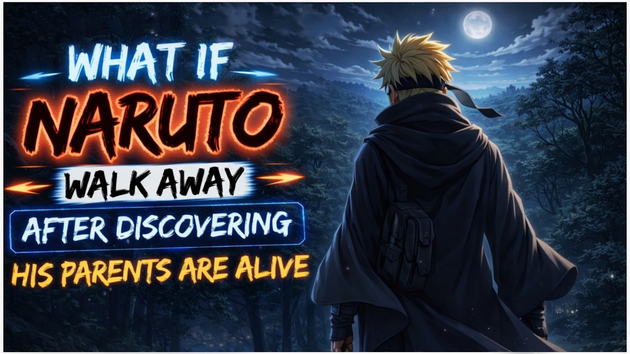 what if naruto walk away after discovering his parents are alive