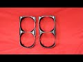 1969 GTO Headlight Bezels