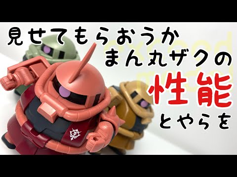 EXCEED MODEL】SD MS01 ザクⅡ 全3種を開封 - YouTube