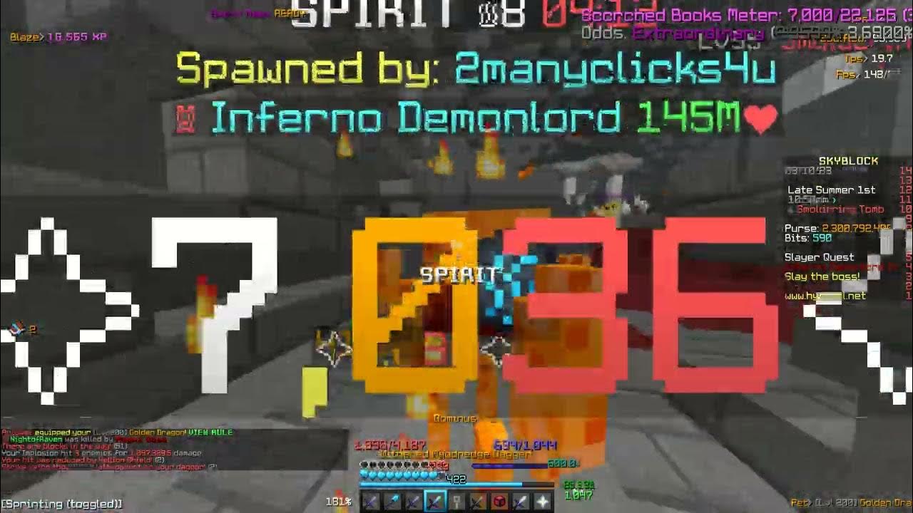 T4 blaze in Hypixel Skyblock, meta spawning method YouTube