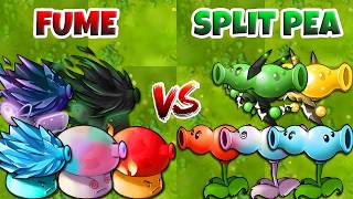 PVZ Fusion 3.6 Challenge - Team SPLIT PEA vs FUME Plants vs Obsidian Gargantuar - Who Will Win?