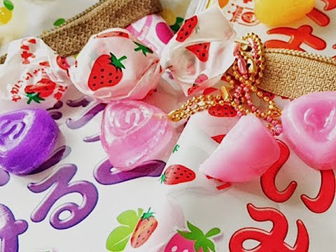Diy Uvレジンでいちごみるく 縫わないお菓子ポーチの作り方 Youtube
