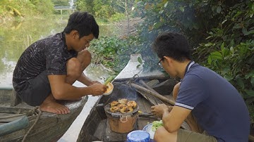 Chiều Nhậu "Lai Rai" trên Sông Nước Miền Tây ● Cá Ngát Nấu Lẩu Bần | Nét Quê #69