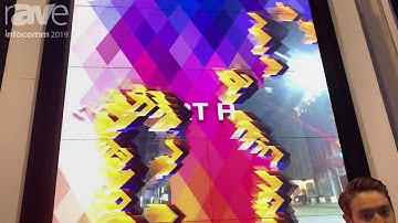 InfoComm 2019: NEC Display Shows Off Experiential Video Wall Using UN552S Displays With .88mm Bezel