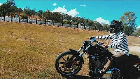 Harley breakout slow motion