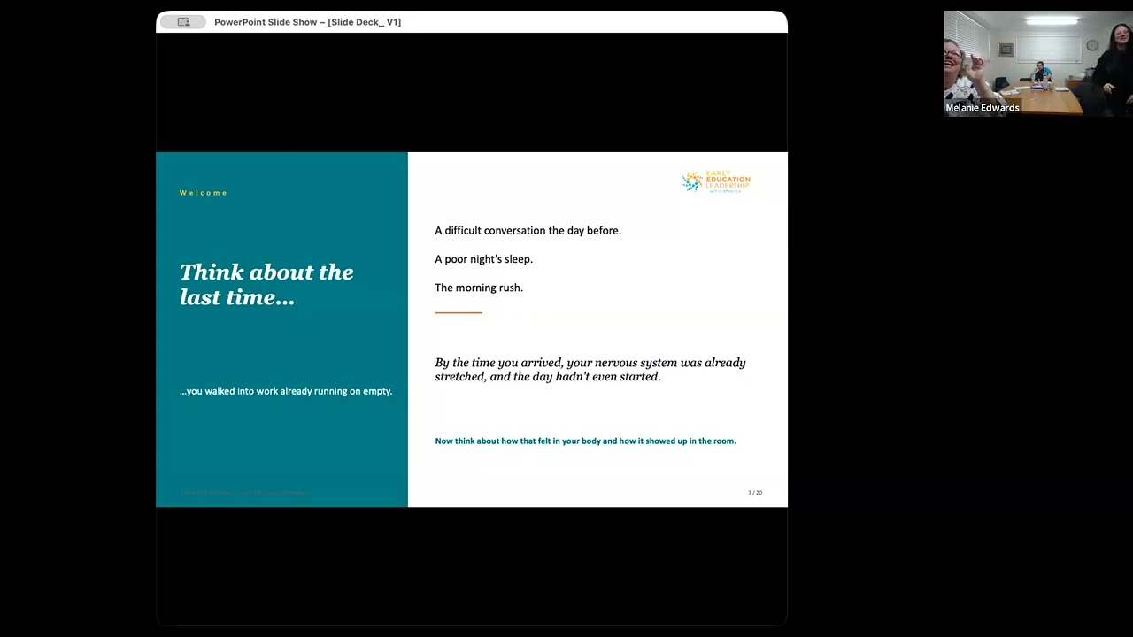 Early Education Leadership Resource Vlog