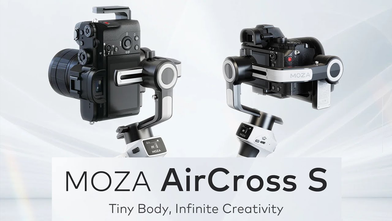 MOZA AirCross S | 3-Axis All-In-One Stabilizer - YouTube