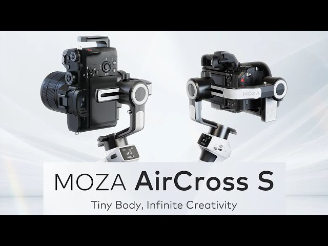 MOZA AirCross S | 3-Axis All-In-One Stabilizer - YouTube