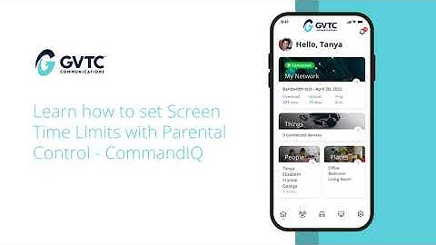 Learn how to set Screen Time Limits with Parental Control