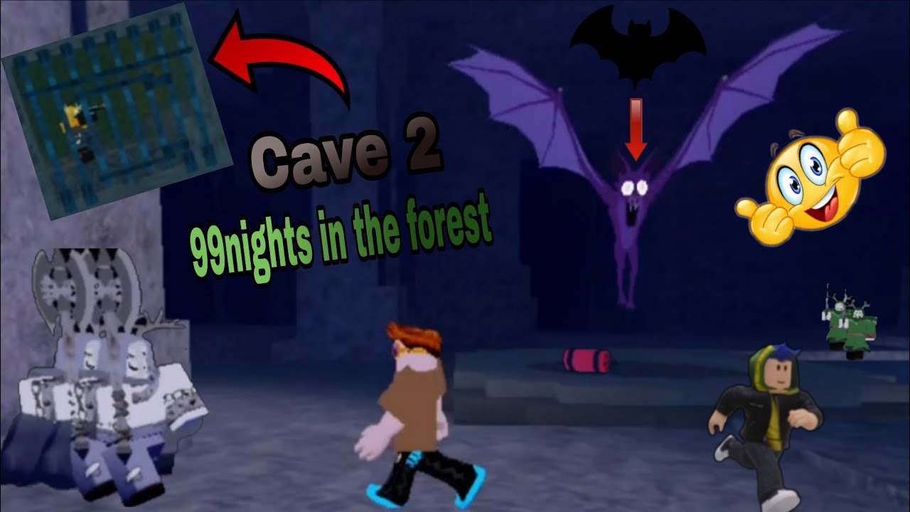 В пещерата на прилепа има чудовища и бомби. 99нощи в гората. 🦇  