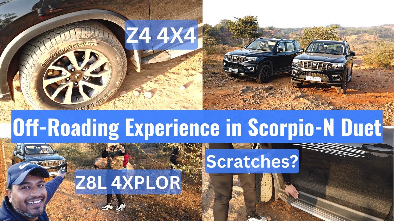 Scorpio-N Z4 4X4 & Z8L 4Xplor Off-Roading | AT Tyres Performance