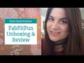 FabFitFun Unboxing &amp; Review Video - Diva Jefferson