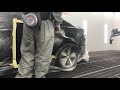 Spraying black metallic Kia Optima with Lesonal Waterborne
