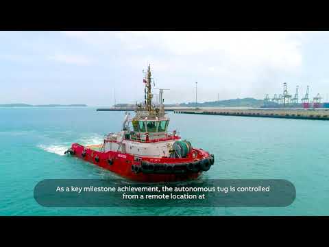 ABB and Keppel O&M collaborate on autonomous tug with remote operation