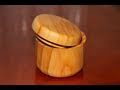 Woodturning Project Wooden Box on the Lathe Woodturning Project Wooden Box on the Lathe