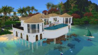 The Sims 4 Sapphire Coast in Sulani no CC by TatyanaName