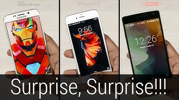 iPhone 6S vs Galaxy S6 vs OnePlus 2   Fingerprint Scanner Comparison