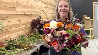 September Harvest & Bouquet Making : Zone 5 : flower farm : cut flowers