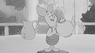 Pooh and friends on a paddle steamer