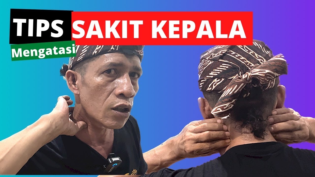 Mengatasi sakit kepala sendiri tanpa obat pijat sakit kepala titik pijat kepala @PijatIndonesia