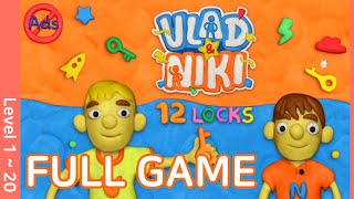 Vlad & Niki 12 Locks Full Game Walkthrough | All Levels