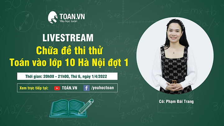 Đáp án đề thi thử toán hà nội