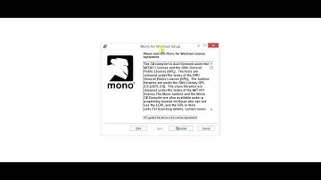 Procedimiento para descargar e instalar mono en windows 8