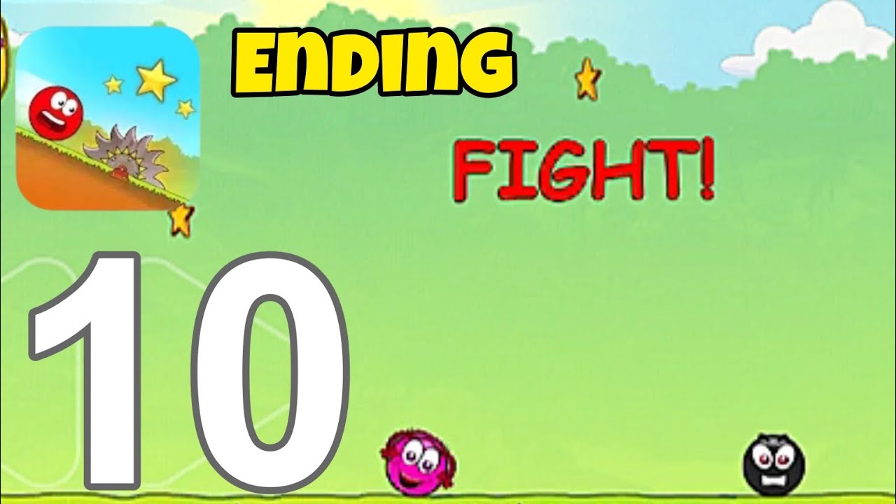 Red Ball 3: Jump For Love - Gameplay Walkthrough Part 10 - Final Levels & Ending (iOS, Android)