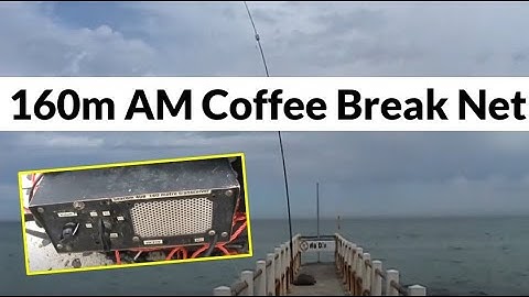 160 metres portable AM activity from Chelsea Pier