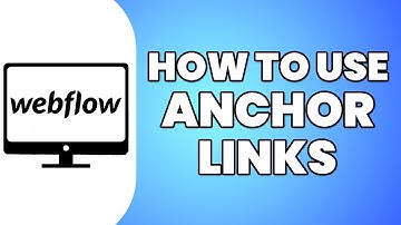 How to Use anchor links to go directly to a section Webflow Tutorial 2023